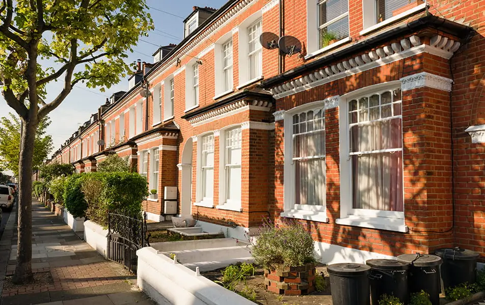 Traditional UK residential properties
